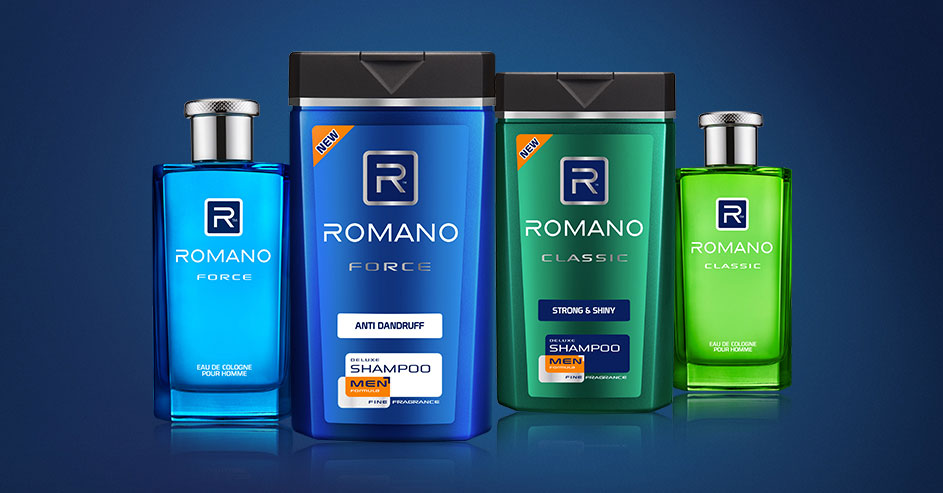 Romano shampo khusus cowok